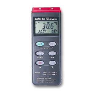 Type K Thermometer with USB300 cable and Data logger (In 2 channels, with software)